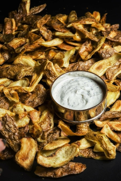 "As" cascas de batata